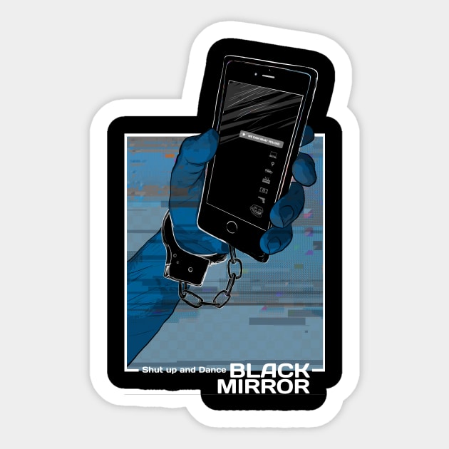 Black Mirror S3E3 Sticker by edgarascensao